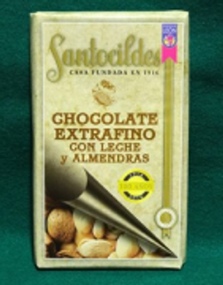 Chocolate con Leche Extrafino y Almendras