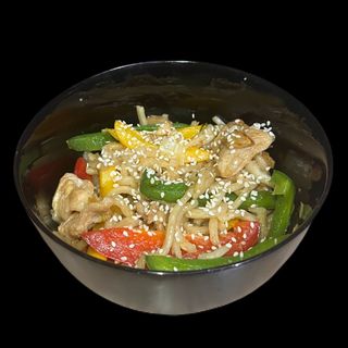 Лапша с курицей