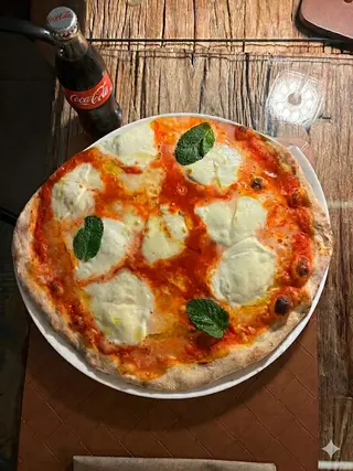 Menù pizza margherita