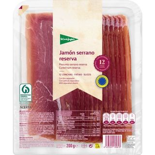 El Corte Ingles Jamón Serrano Reserva Etg En Lonchas Envase 200G