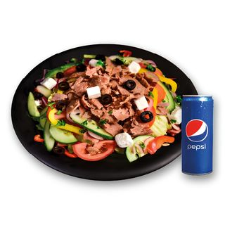 Sałatka Zahir Kebab, Pepsi 0.33l