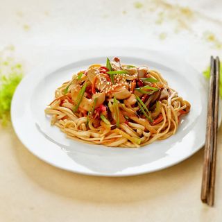 Удон с цыпленком