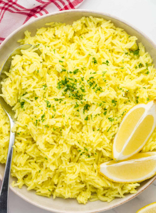 Lemon rice