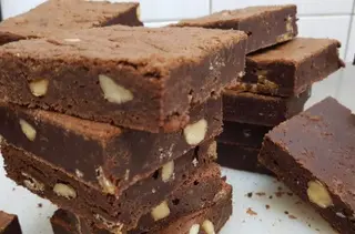 Macadamia Fudge Brownie