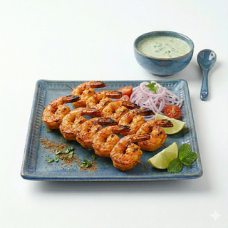 Langostinos Tandoori (Ración)
