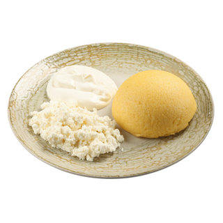 Mamaliguta cu branza si smantana