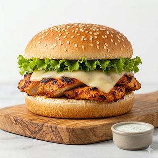 Hamburger tikka filler