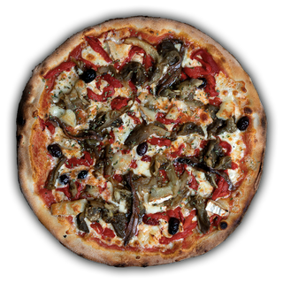 Pizza catalana (33 cm.)