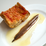 Anchoa del cantábrico (ud.) con pan de coca