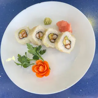California de Pollo Tempura aguacate 4P
