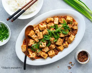 Tofu smażone z warzywami
