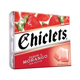 Chiclets Morango 16,8 gr