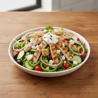 Salată cu piept de pui aromat