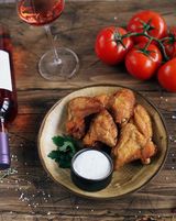 Хрустящие куриные крылышки