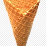 Cono galleta para helado 3 bolas