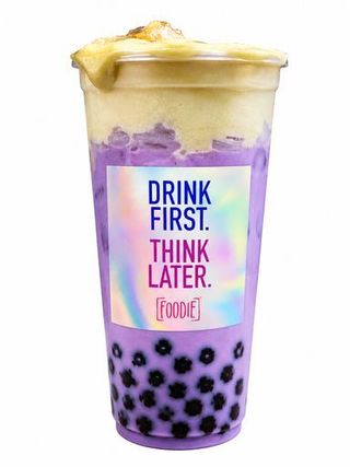 UBE MATCHA LATTE BUBBLE TEA