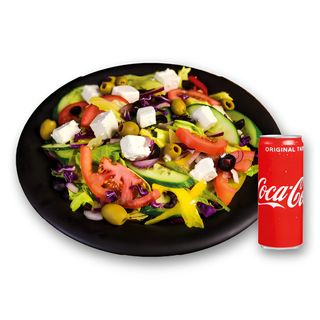 Sałatka Zahir Grecka, Coca Cola 0.33l