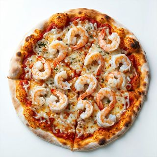 Pizza gamberetti