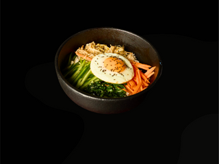 Bibimbap vegetal