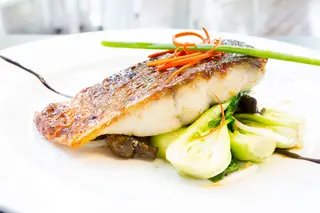 Plat Filet Loup Grillée