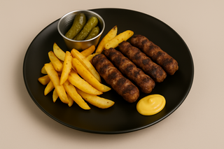 5 mici cu cartofi prajiti 700g