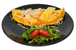 Omelette Fromage Champignon