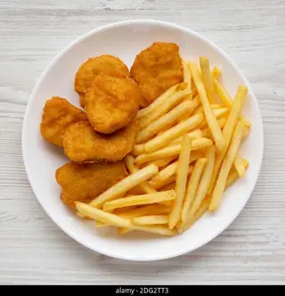 Piatto nuggets