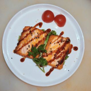 164.Salmone alla griglia