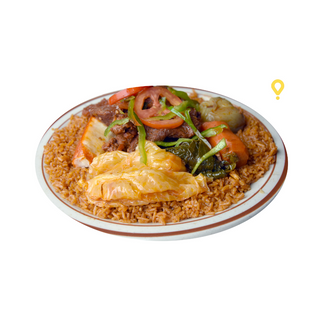 Tchep a La Viande De Bœuf + Boisson