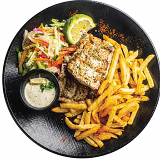 Grilled Tilapia Fillet Platter