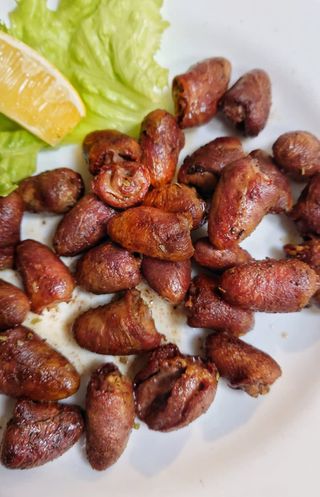 Пилешки сърчица в масло (250г)