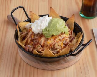 Nachos Ahumados A La Brasa