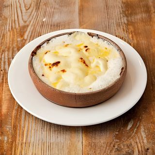 შემწვარი სულგუნი კეცზე