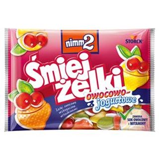 Żelki owocowo-jogurtowe Śmiejżelki . 0.1кг