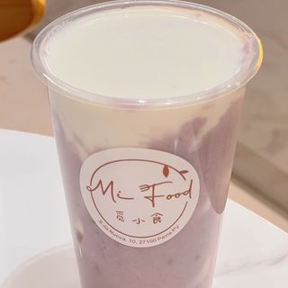 Bubble milk con taro