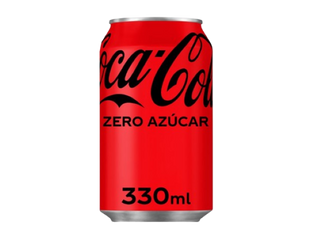 Coca-Cola Zero Azúcar lata 330ml.