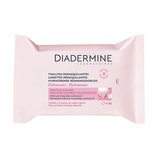 Toallitas Desmaquilladoras Diadermine Pieles Sensibles 25 Uds