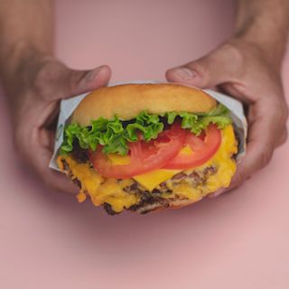 DOUBLE CHEESE BURGER 