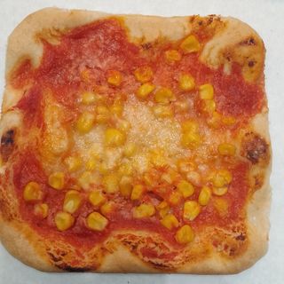Pizzetta rossa  Margherita con mais