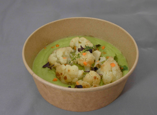 Sotirani karfiol sa pireom od graška 300gr