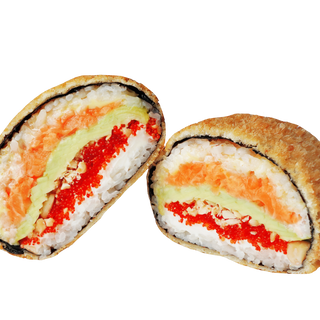 Sushi-Burger z łososiem