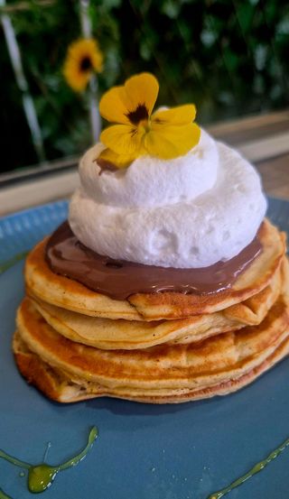 Tortitas de Nocilla y nata (3 uds.)