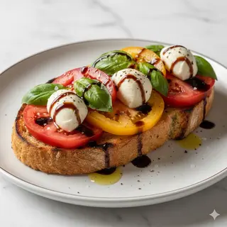Tostada Caprese