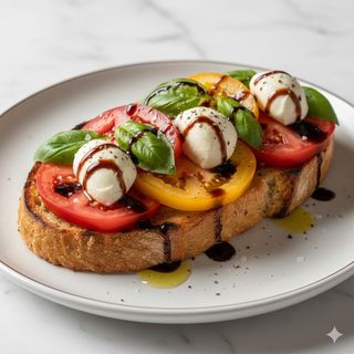 Tostada Caprese