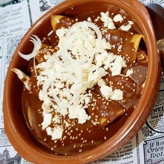 Enchilada De Mole Poblano