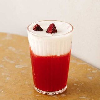 Soda de Morango com Natas