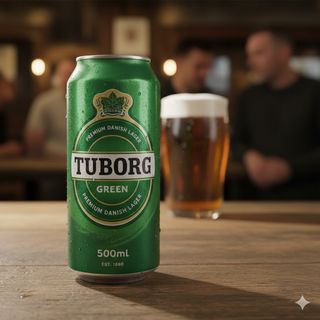 Бира Туборг кен