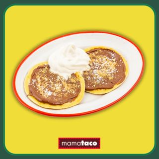 Pancake Nutella Galleta y Helado