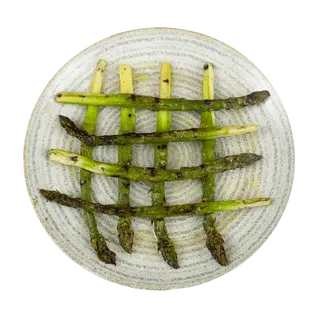 Espárragos a la brasa 