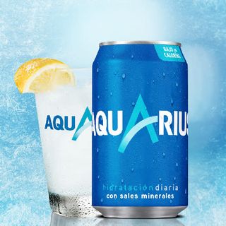 Aquarius Limón Lata (330 ml.)